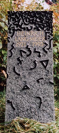Grabstein, Symbole – Stäheli Steinbildhauer, Schaffhausen und Stein am Rhein