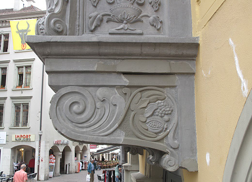 Grosses Haus, Schaffhausen - Restaurieren, Denkmalpflege – Stäheli Steinbildhauer