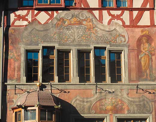 Rathausplatz, Stein am Rhein – Restaurieren, Denkmalpflege – Stäheli Steinbildhauer